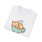 Cat in Coffee Cup T-Shirt