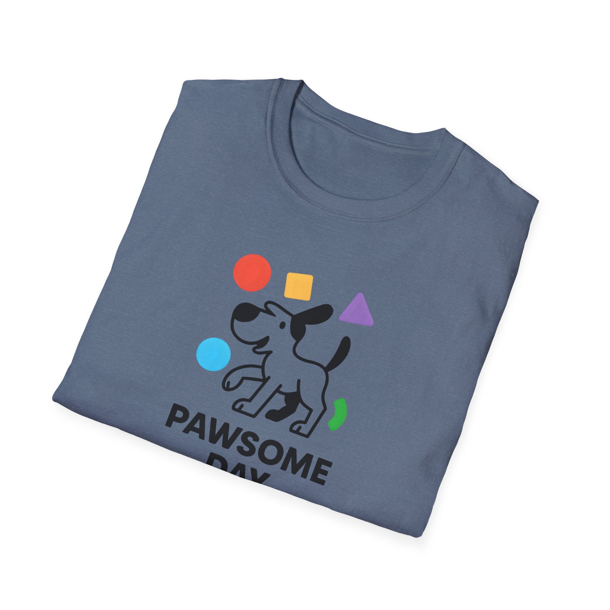 Unicorn with colorful shapes T-Shirt