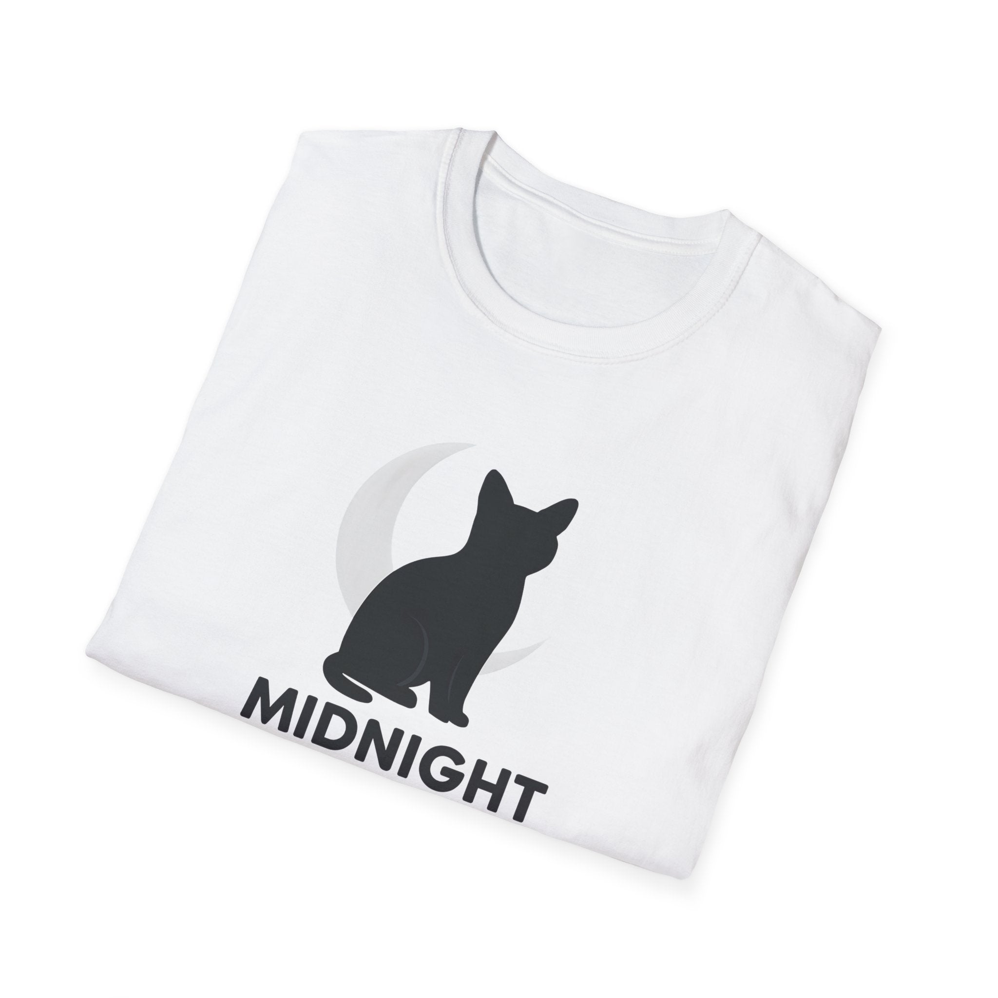 Moonlit Cat Silhouette T-Shirt