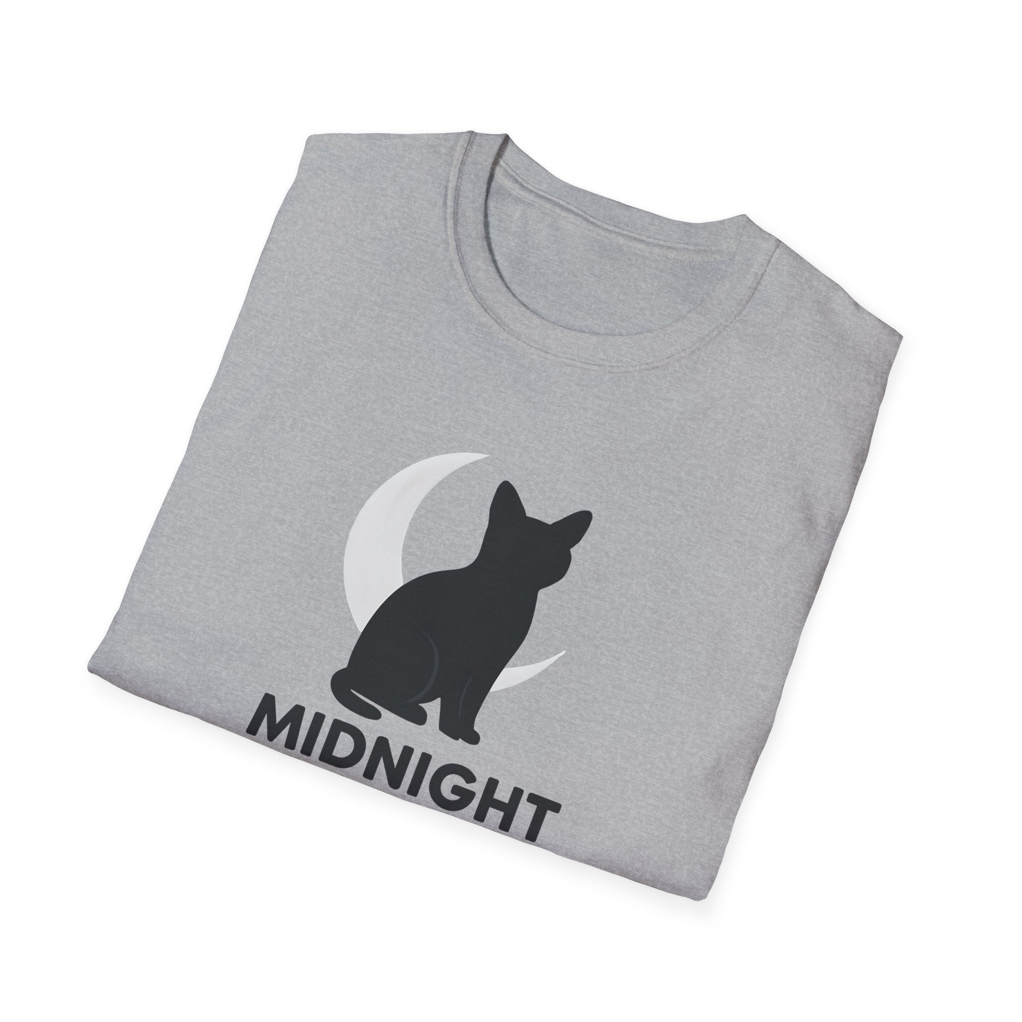 Moonlit Cat Silhouette T-Shirt