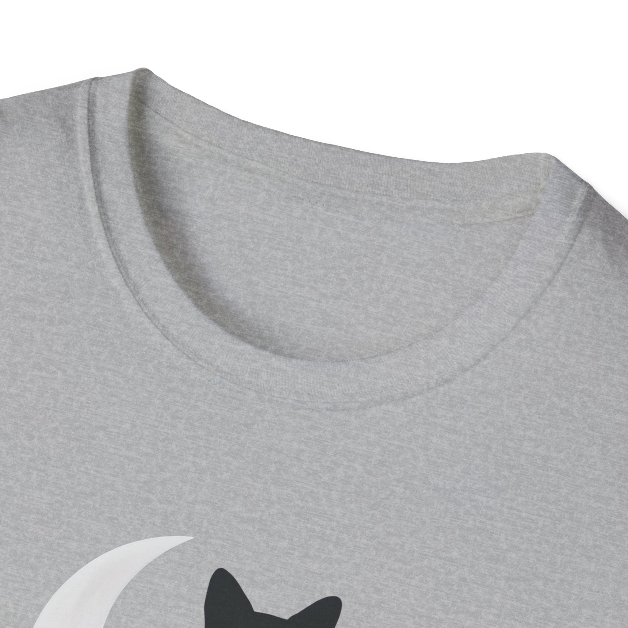 Moonlit Cat Silhouette T-Shirt