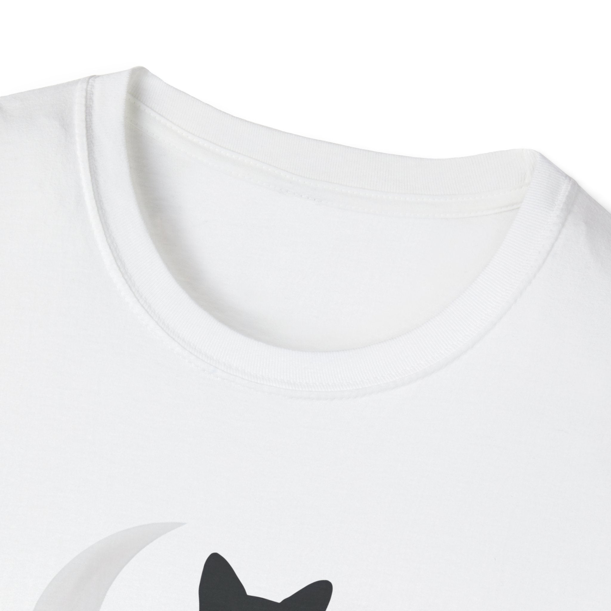 Moonlit Cat Silhouette T-Shirt