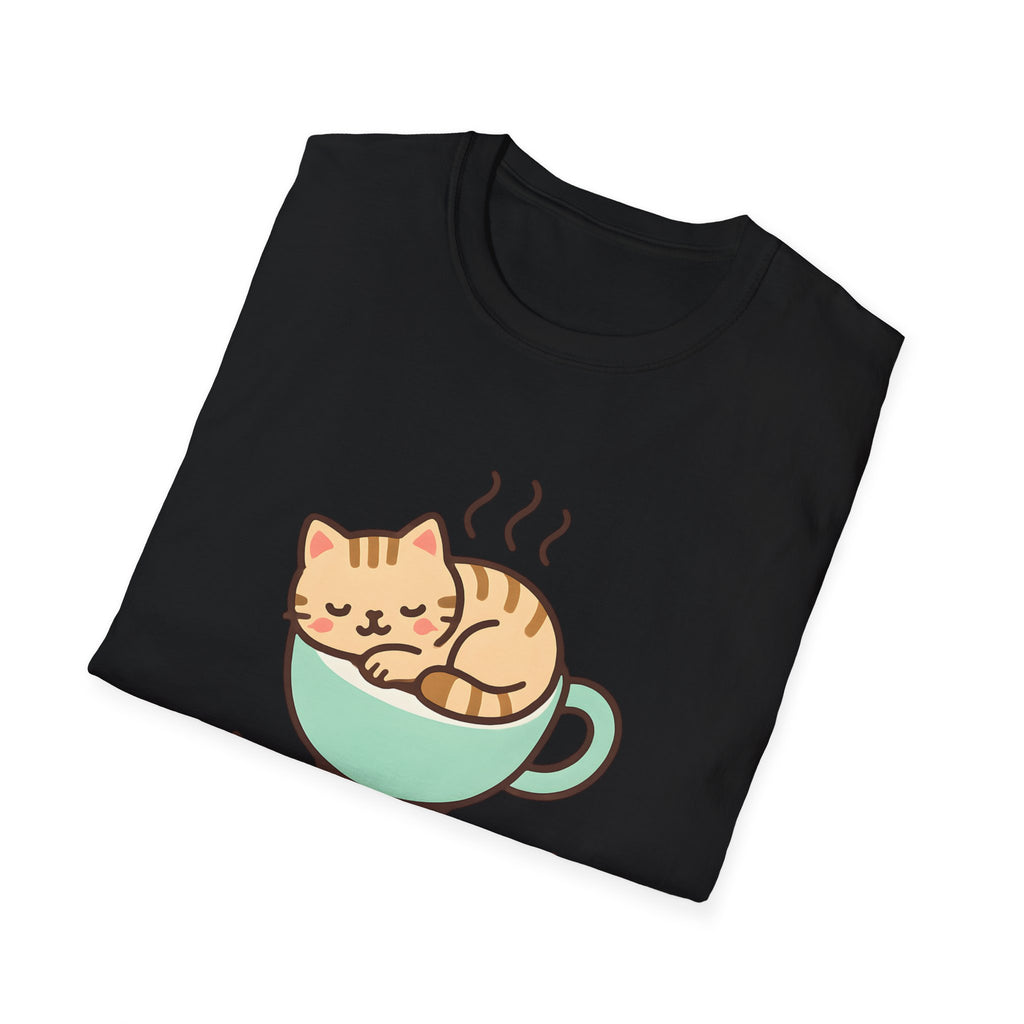 Cat in Coffee Cup T-Shirt