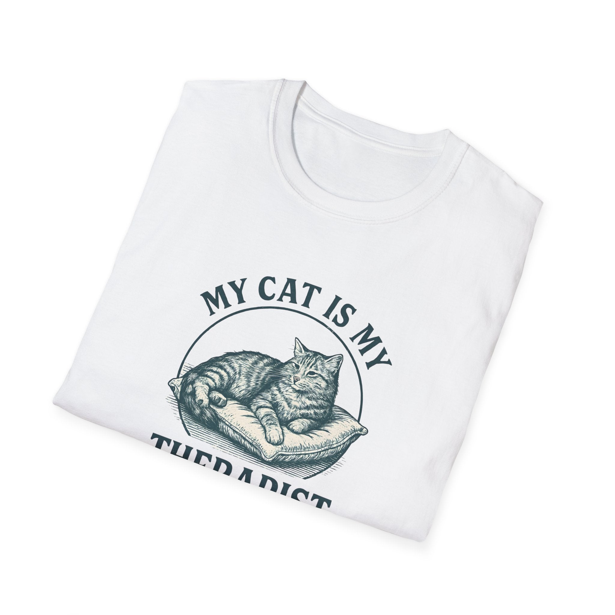 Cat Is My Therapist T-Shirt