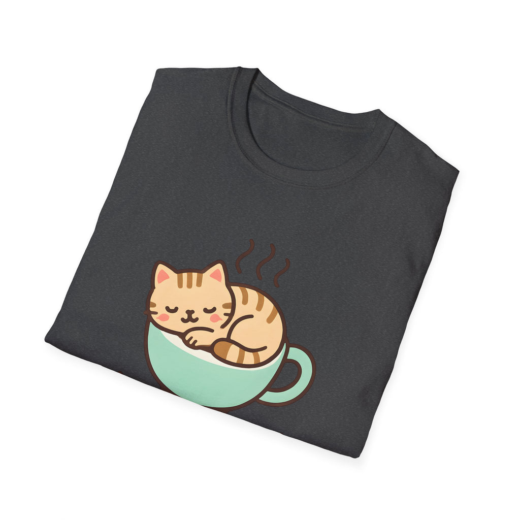 Cat in Coffee Cup T-Shirt