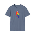 Colorful Parrot Illustration T-Shirt